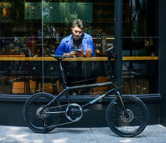 DAHON 40th Anniversary Mini Carbon Bike | Premium Folding Carbon Bike - Limited Edition