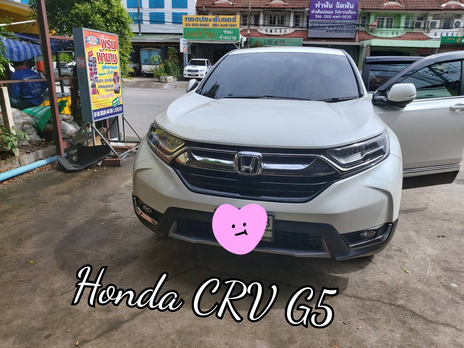 พรม6ดี ปูพื้น Honda CR-V Gen5 5 ที่นั่ง เข้ารูป เต็มคัน