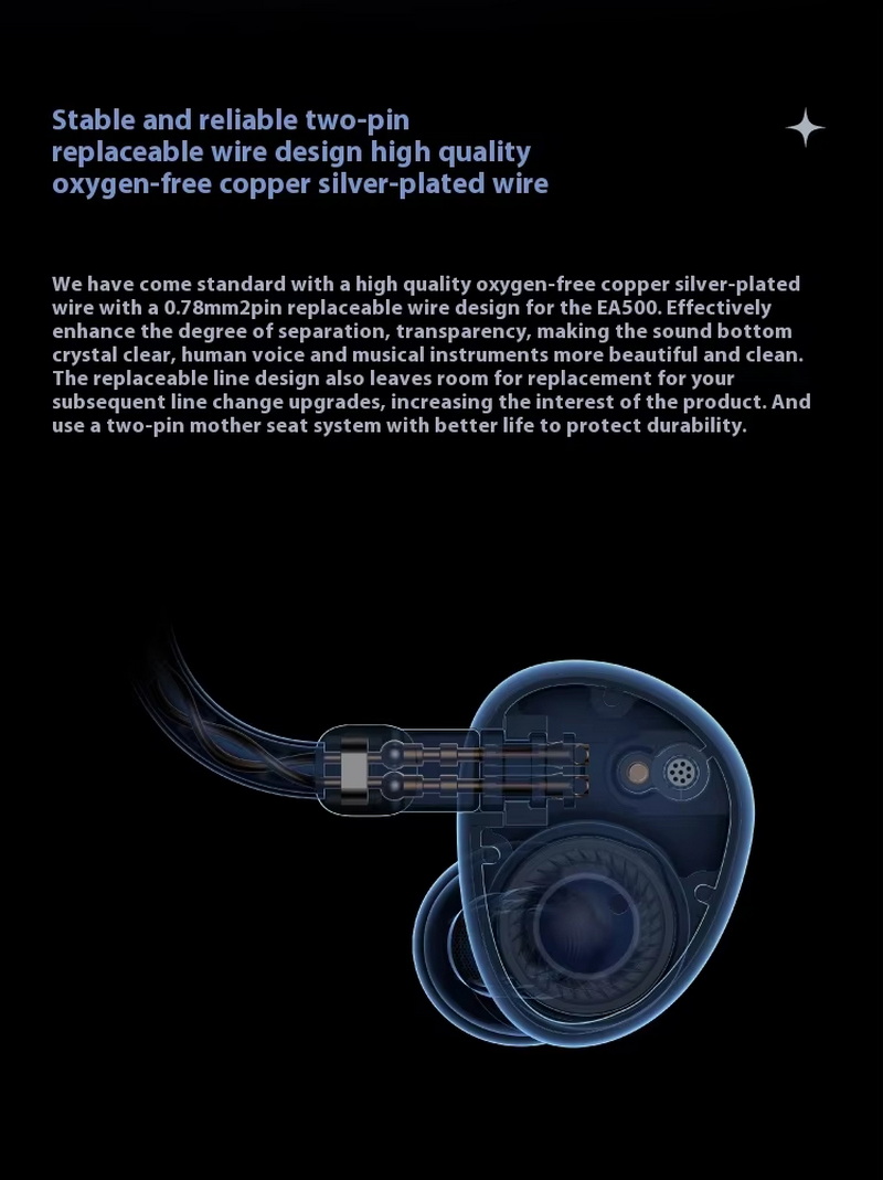 Simgot EA500DSP หูฟัง IEMs มี DAC บอดี้โลหะผสมหล่อ เปลี่ยนท่อเสียงได้ รองรับ Hi-Res ประกันศูนย์ไทย