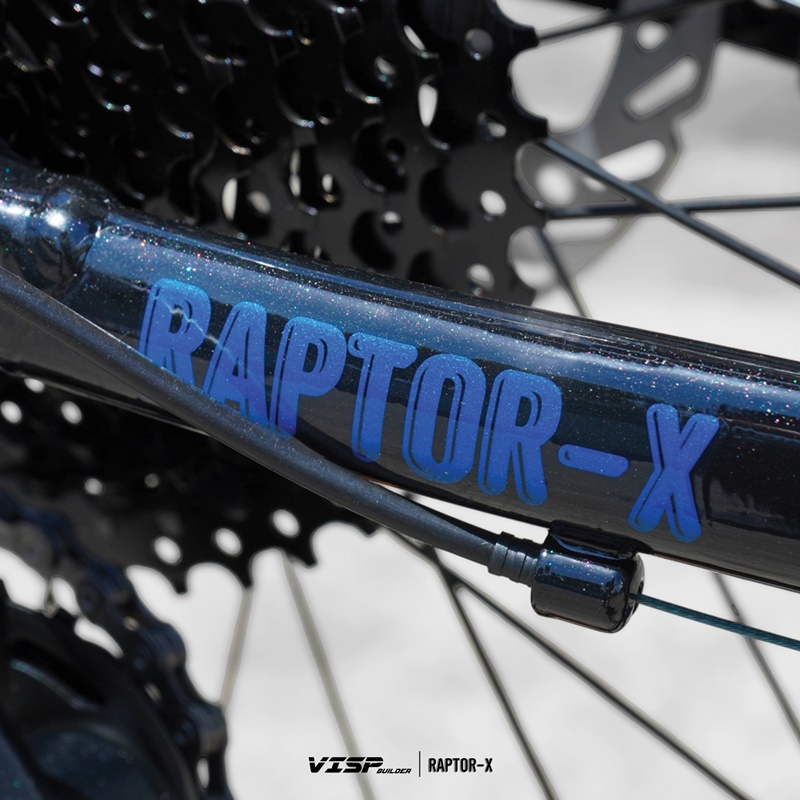 จักรยานเสือภูเขา VISP BUILDER รุ่น RAPTOR-X ชุดเกียร์ Shimano Deore 2X10 สปีด ล้อ 29 นิ้ว เฟรม Aluminium NEW 2023