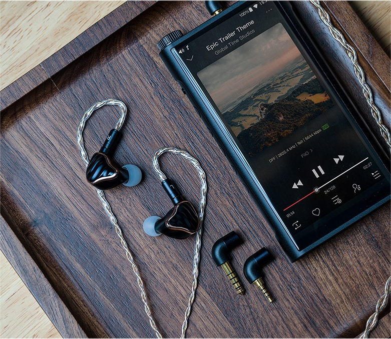 ขาย FiiO LC-RE สายหูฟังระดับ Hi-End ถัก 240 เส้น 4 แกน แบบ Litz Type 2 เปลี่ยนหัวแจ็คได้ 3 รูปแบบ