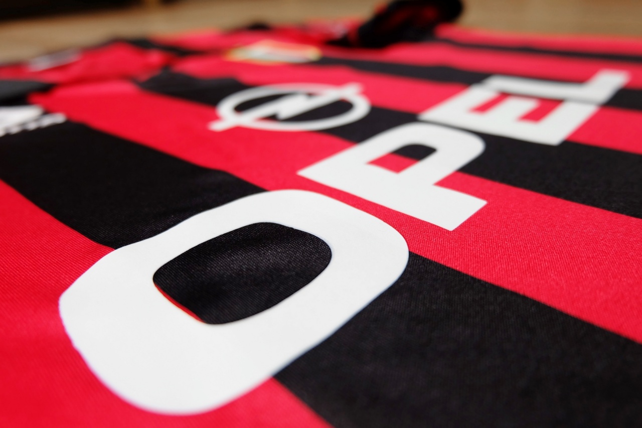 AC Milan 1994/95 Home Vintage Jersey เสื้อบอลเอซีมิลาน เสื้อเอซีมิลานย้อนยุค OPEL