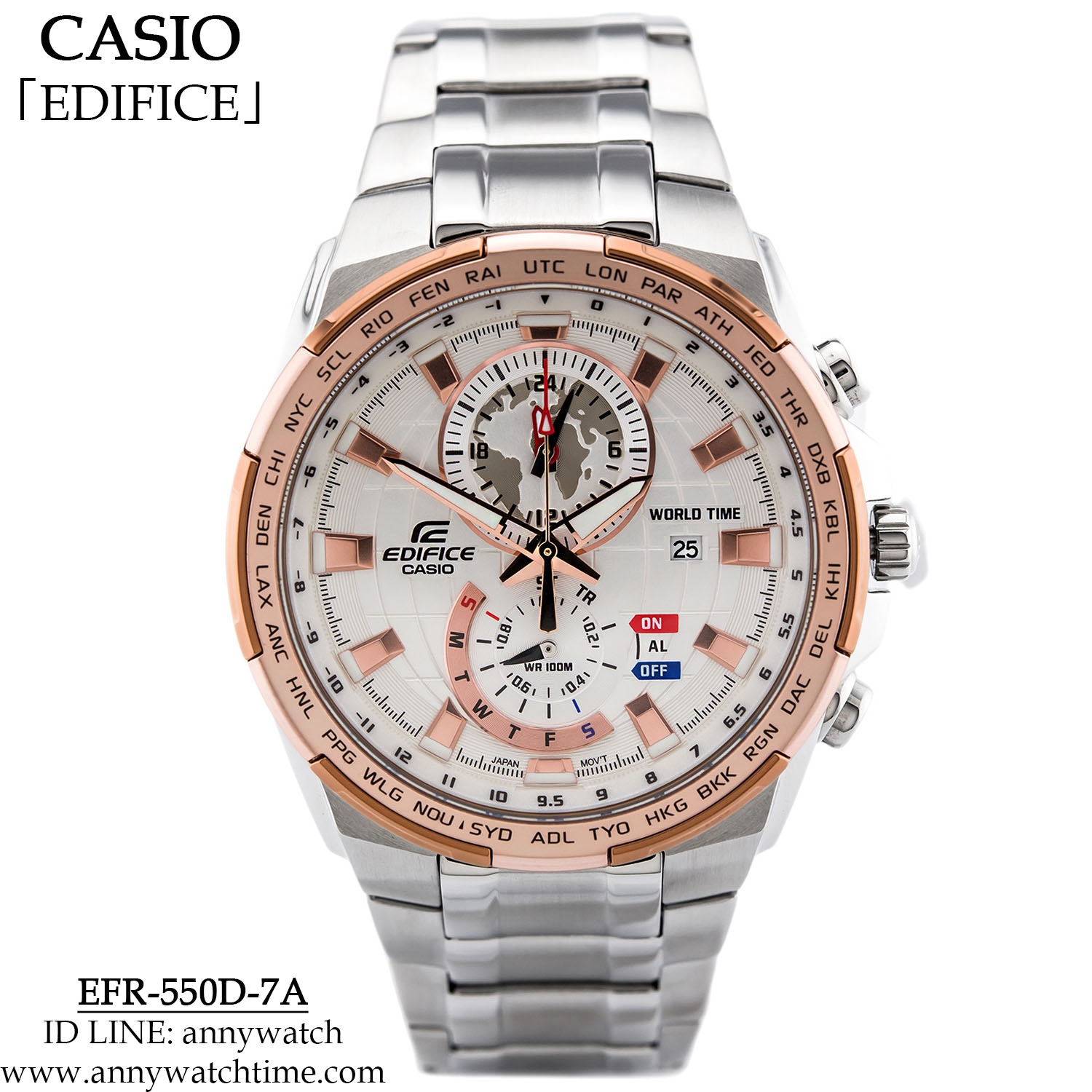 EDIFICE EFR-550D-7A