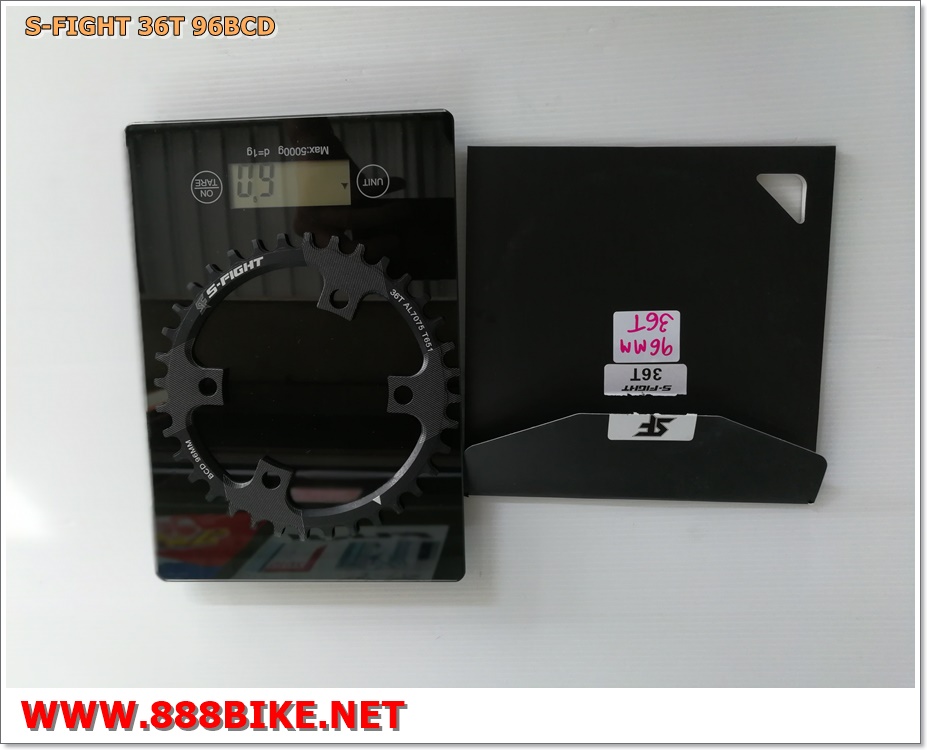 เฉพาะใบจาน S-Fight Chainring ขนาด 32T,34T,36T ,96 BCD ,S409 (รองรับ 7-11สปีด)