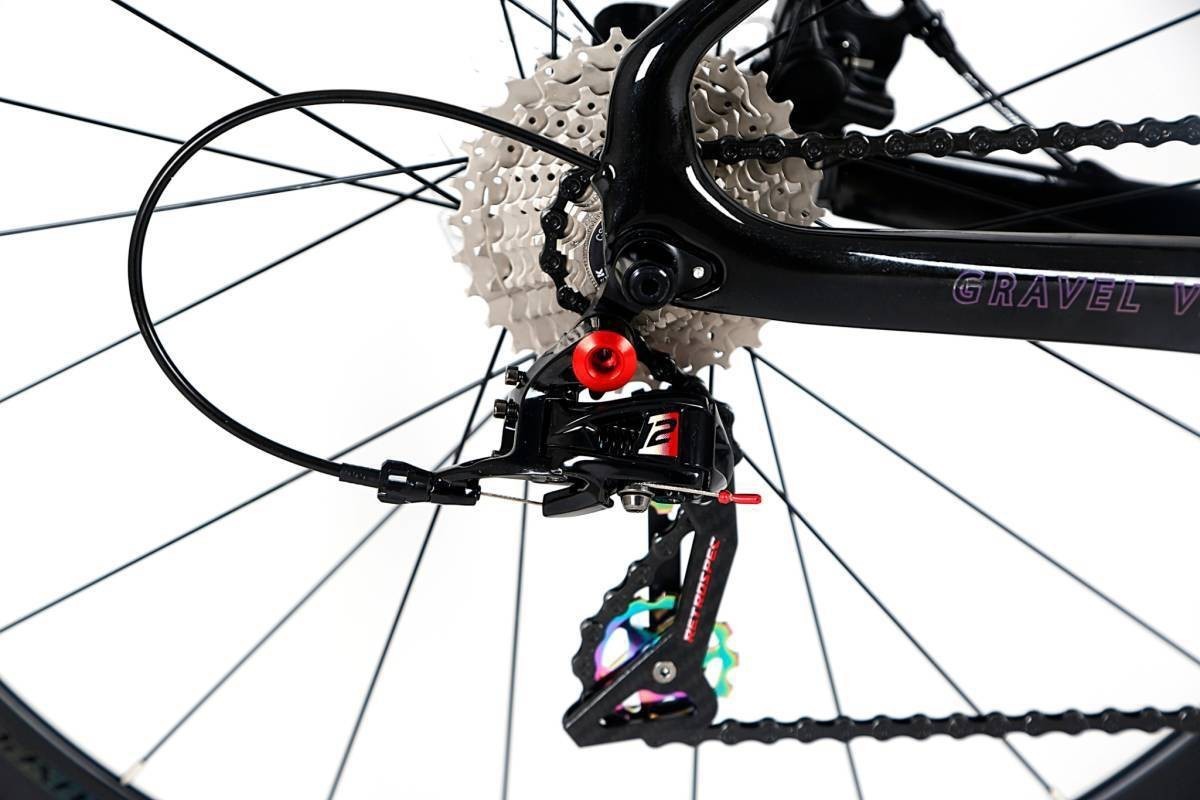 เสือหมอบ Twitter Gravel V2 24 เฟรมคาร์บอน ซ่อนสาย เกียร์ RETROSPEC 2*12 สปีด ล้อ 700C ปี 2022