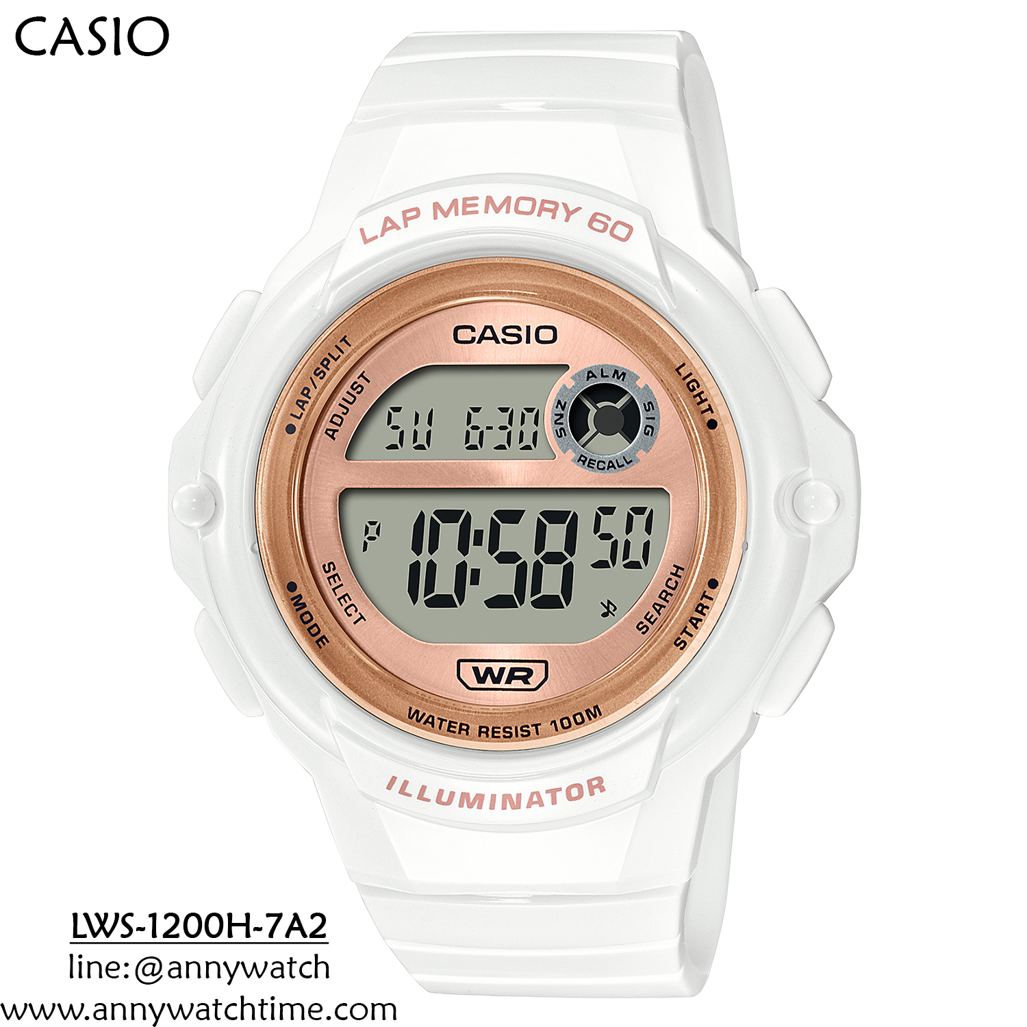 CASIO LWS-1200H-7A2