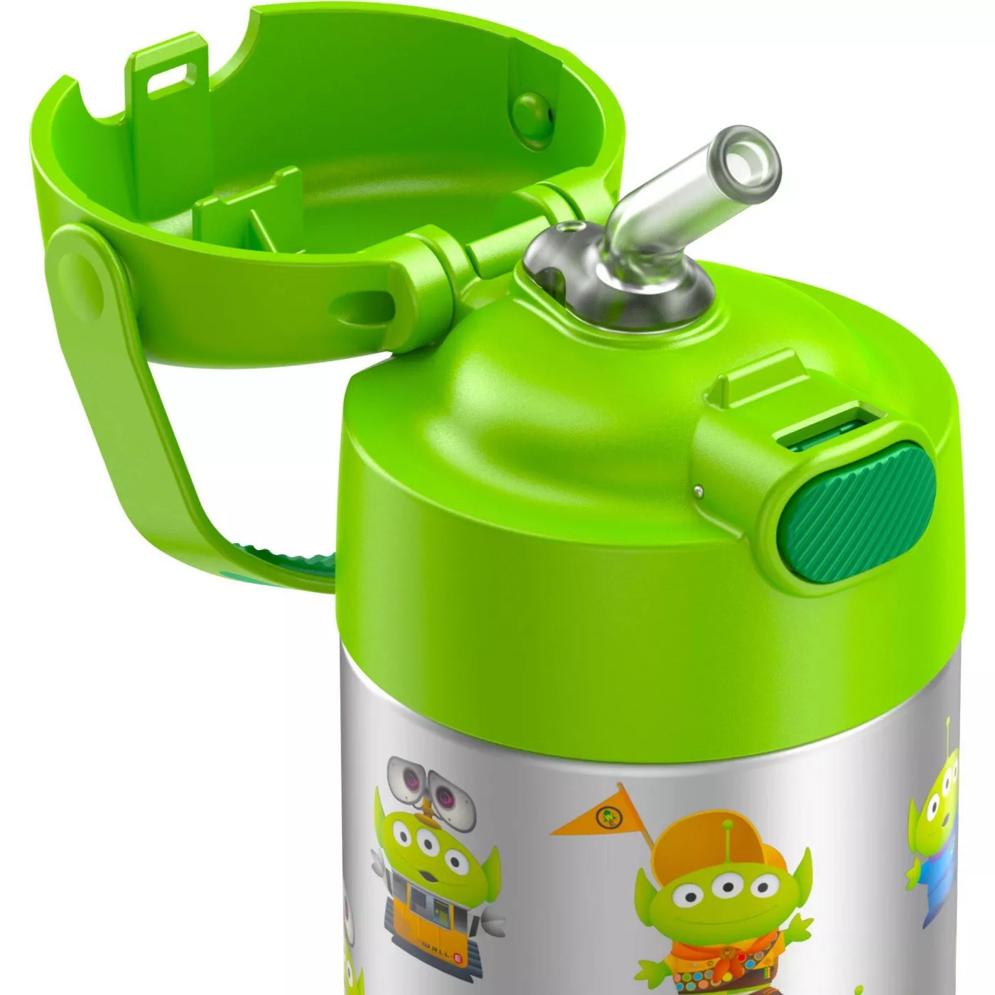 กระติกน้ำเก็บความเย็น ลาย Squeeze Toy Aliens Thermos 12oz FUNtainer Bottle
