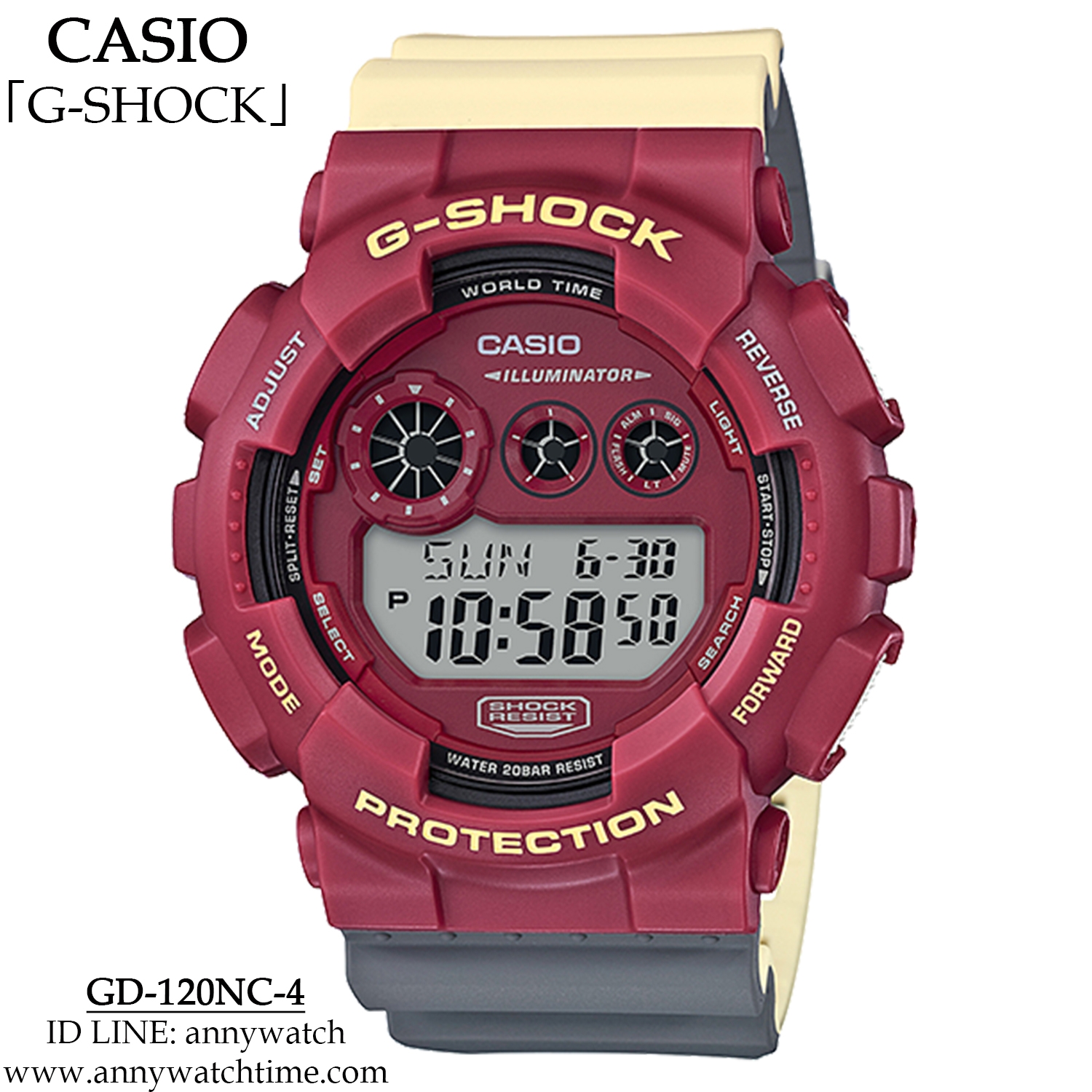 G-SHOCK GD-120NC-4