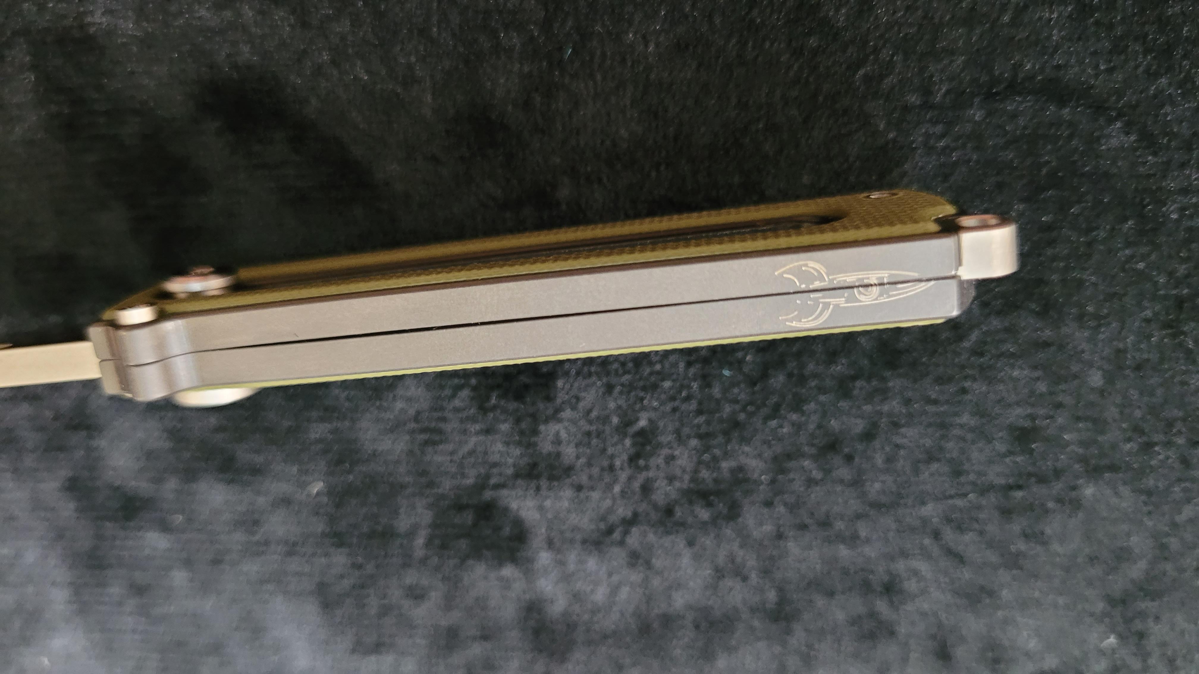 Zr BarloX with M390 Blade-for a short time Dealer's Cost Green Stonewash Blade