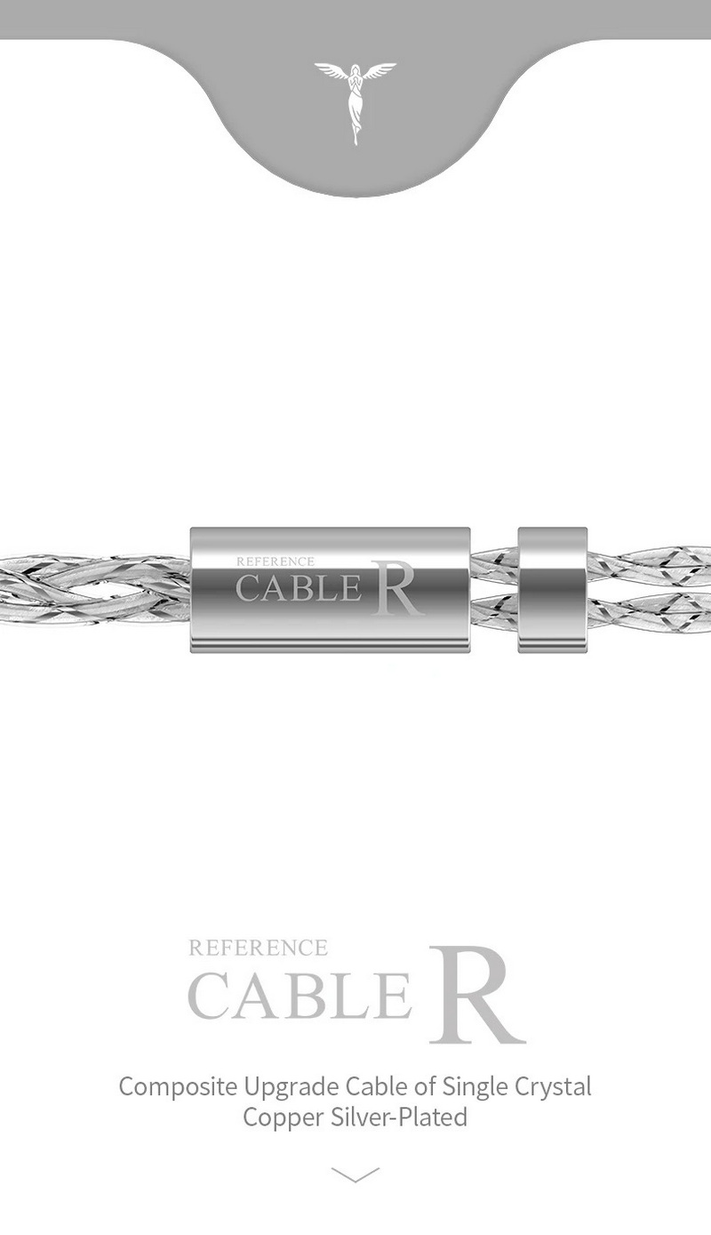 TANCHJIM CABLE R สายอัพเกรดหูฟัง ทองแดงผลึกเดี่ยวชุบเงิน ขั้ว2พิน0.78 ประกันศูนย์ไทย