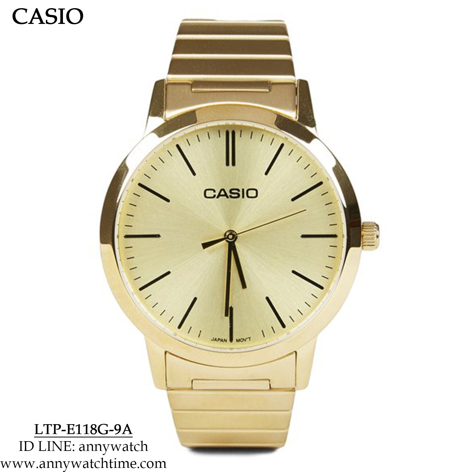 CASIO LTP-E118G-9A