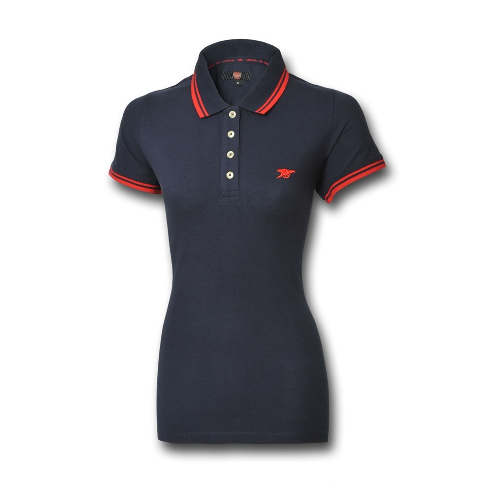เสื้ออาร์เซนอล เสื้อโปโลผู้หญิง สีกรมท่า ของแท้ 100% Arsenal FC Cannon Polo