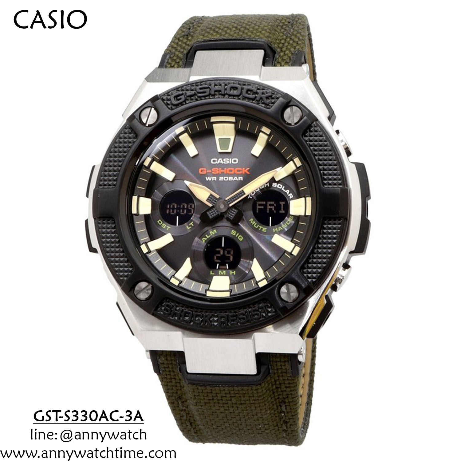 G-SHOCK GST-S330AC-3A