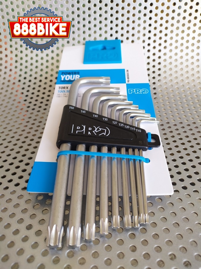 PRO ชุดประแจหัวดาว (T10/T15/T20/T25/T30/T40/T45/T50)
