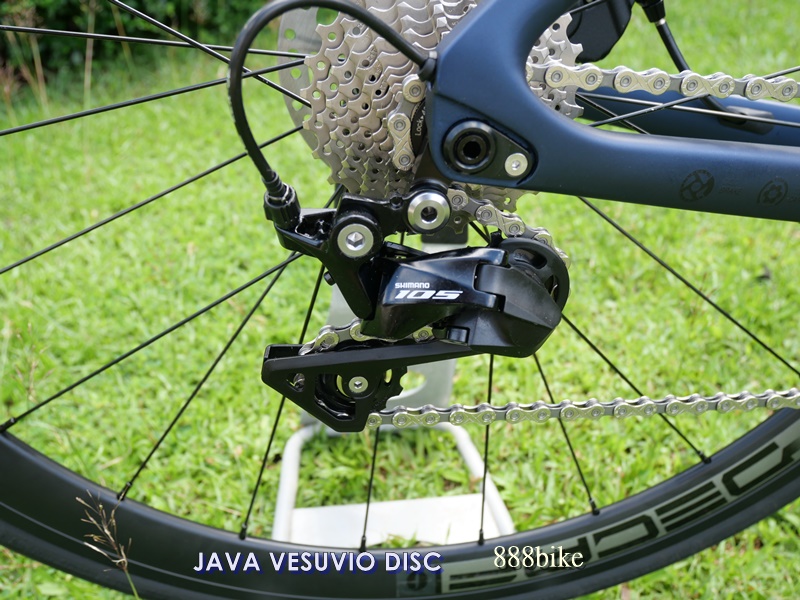 จักรยานเสือหมอบ JAVA VESUVIO DISC 22 สปีด เฟรมคาร์บอน แฮนด์อินทิเกรด ชุดเกียร์ 105 ล้อ 700c 2022