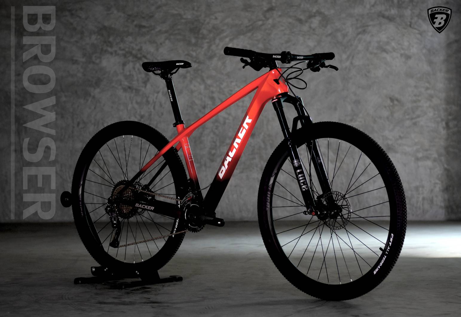 BACKER Browser Shimano Deore 22 sp. ล้อ 29 นิ้ว เ CARBON Boost NEW2023