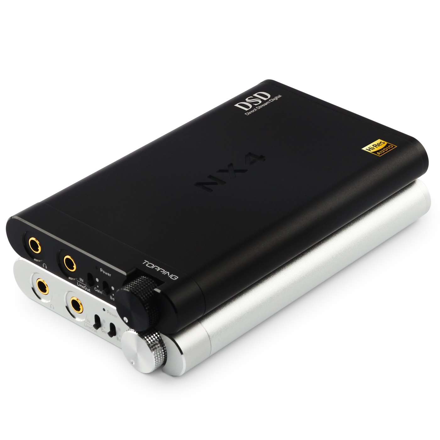 ขาย TOPPING NX4DSD แอมป์พกพากำลังขับสูง ที่มาพร้อม USB DAC ในตัว รองรับทั้ง iOS และ Android