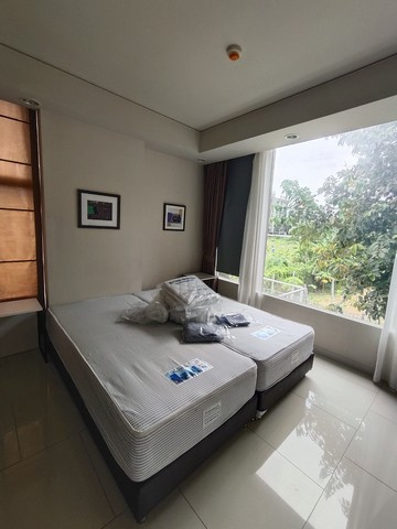 ให้เช่าคอนโดฟ้าโดม ตึก A 40 ตรม.ห้องมุมพิเศษ มีห้องเดียว เฟอร์ครบ เครื่องใช้ไฟฟ้าครบ ใกล้ ม.ธรรมศาสตร์รังสิต