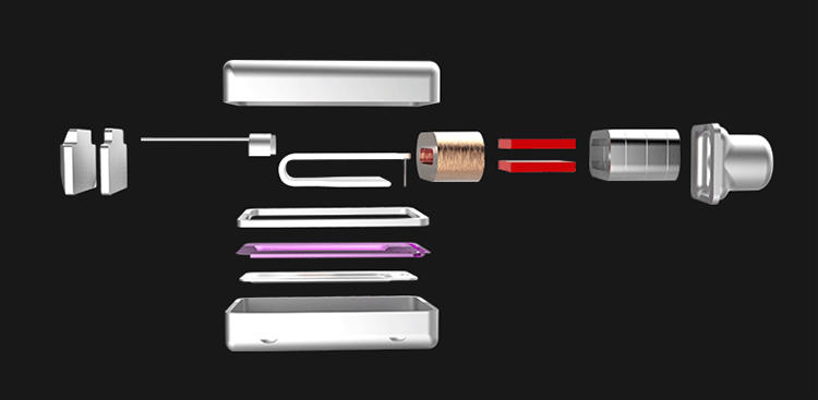 ขาย KZ ES3 หูฟัง Hybrid 2 ไดร์เวอร์ 1DD+1BA ระดับ Hi-Fi ถอดสายได้