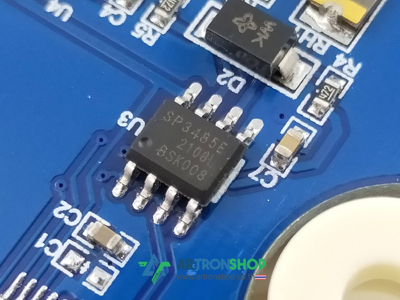 XY-MD02 เซ็นเซอร์วัดอุณหภูมิและความชื้น Modbus RTU / RS485