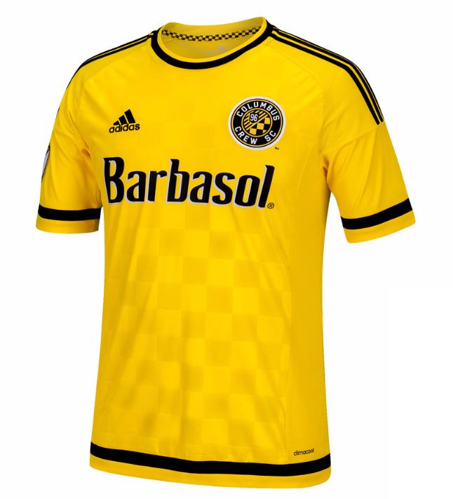 เสื้อโคลัมบัส คริวของแท้ ทีมเหย้า Columbus Crew Home Shirt 2015