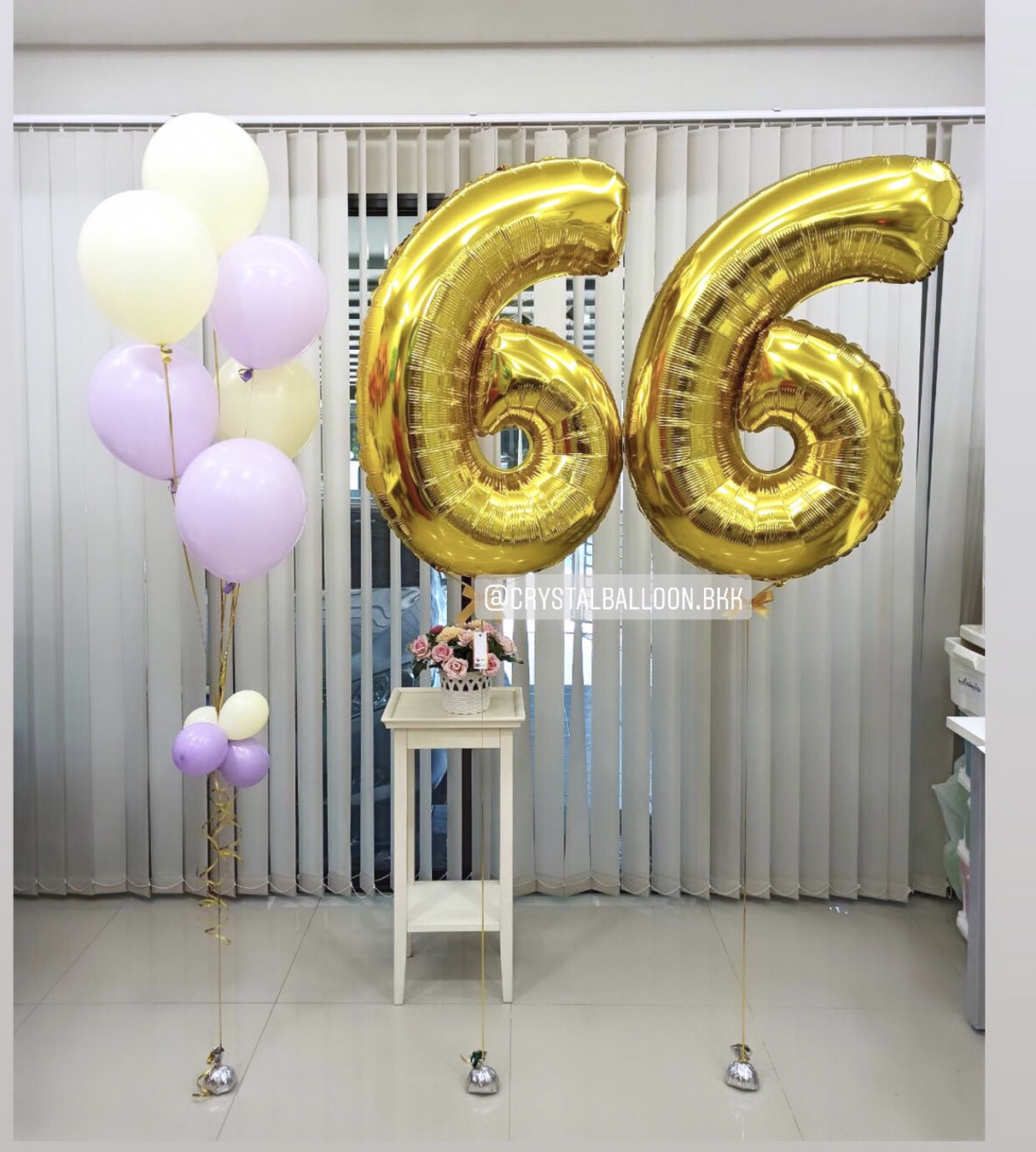 ลูกโป่ง วันเกิด โทนสีพาสเทล 1 ช่อ พร้อม ฟอยล์ตัวเลข ขนาด 40" 2 ตัว พร้อมตกเเต่ง สามารถเปลี่ยนสีลูกโป่ง/เปลี่ยนสี-ฟอยล์ตัวเลขได้