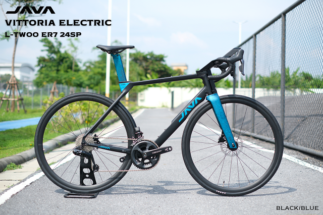 JAVA VITTORIA จักรยานเสือหมอบไฟฟ้า L-TWOO eR7 24 สปีด | คาร์บอนไฟเบอร์ | เบรคไฮดรอลิก | ราคา 24,900 บาท