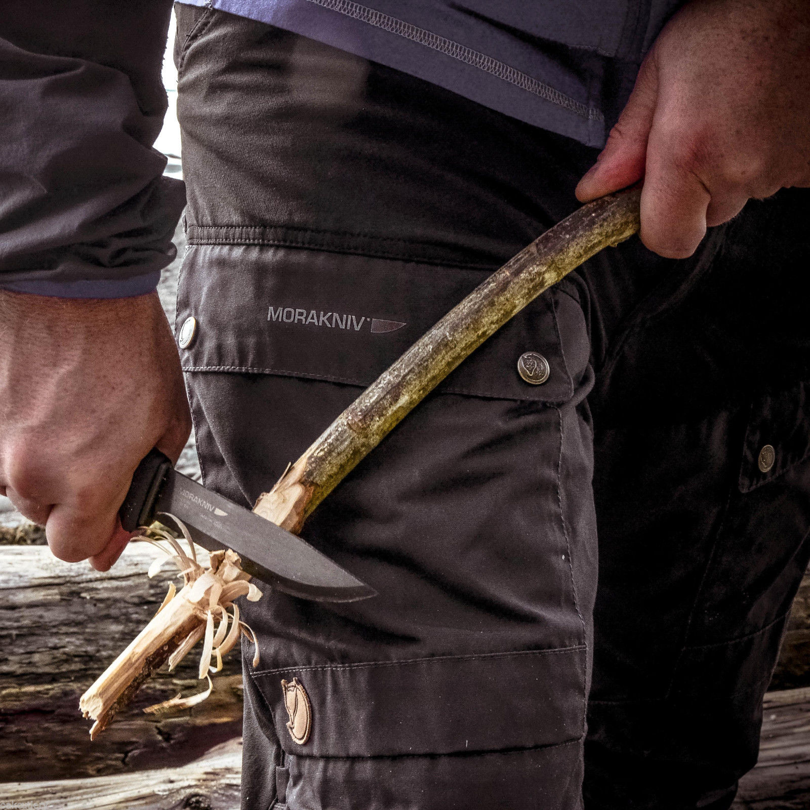 มีดใบตาย Mora Knife Bushcraft Survival รุ่น 11742 สีดำ ของแท้นำเข้าจาก Sweden 100%