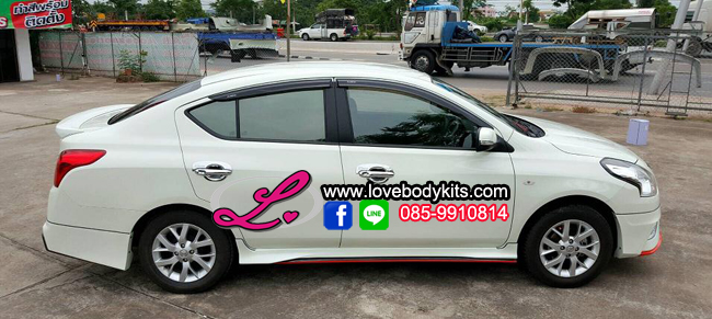 ชุดแต่ง MJ-1 : ALMERA 2014