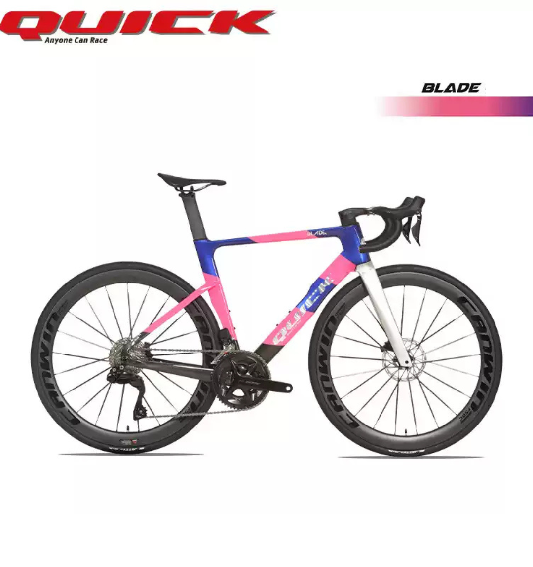QUICK BLADE 2025 จักรยานเสือหมอบคาร์บอนไฟเบอร์ ดีไซน์ล้ำ น้ำหนักเบา พร้อมชุดเกียร์ Shimano 105 ทุกเวอร์ชัน | รุ่นใหม่ล่าสุด | ส่งฟรีทั่วไทย
