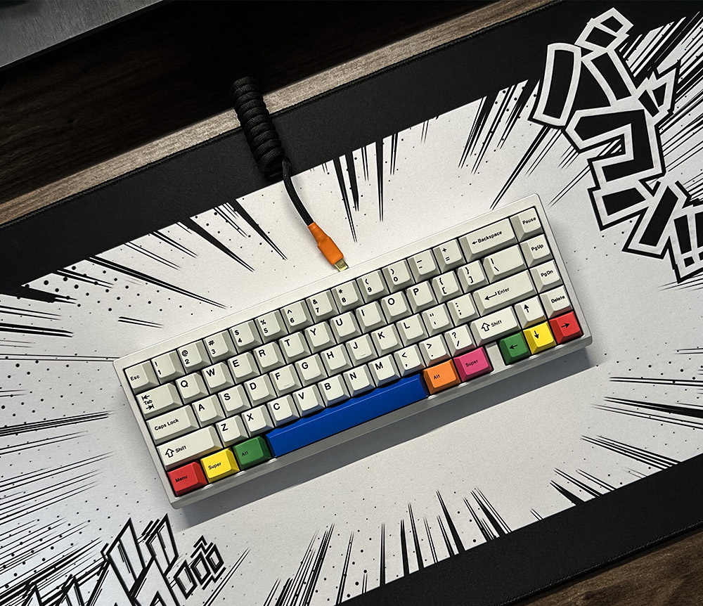 X-Tips Manga แผ่นรองเม้าส์สไตล์มังงะ ญี่ปุ่น ตกแต่งโต๊ะทำงาน โต๊ะคอม