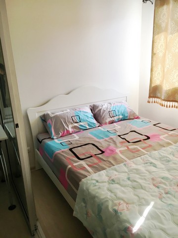 ให้เช่า พลัมคอนโด พาร์ค รังสิต ชั้น 8 ขนาด 22 ตร.ม.เฟอร์ครบ มีเครื่องซักผ้า ใกล้ ม.กรุงเทพ