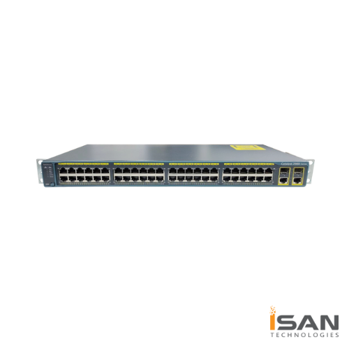 WS-C2960-48TC-L Cisco Catalyst 2960 Plus 48 10/100 + 2 T/SFP LAN Base.