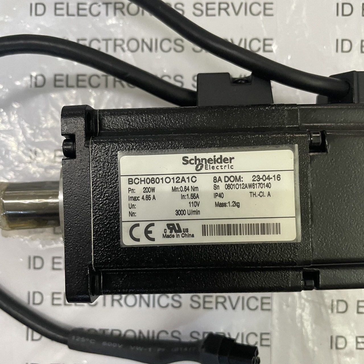 BCH0601O12A1C SERVO MOTOR " SCHNEIDER "