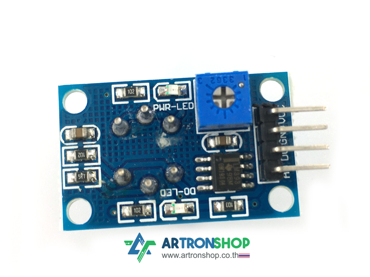 MQ-5 เซ็นเซอร์ตรวจจับ LPG