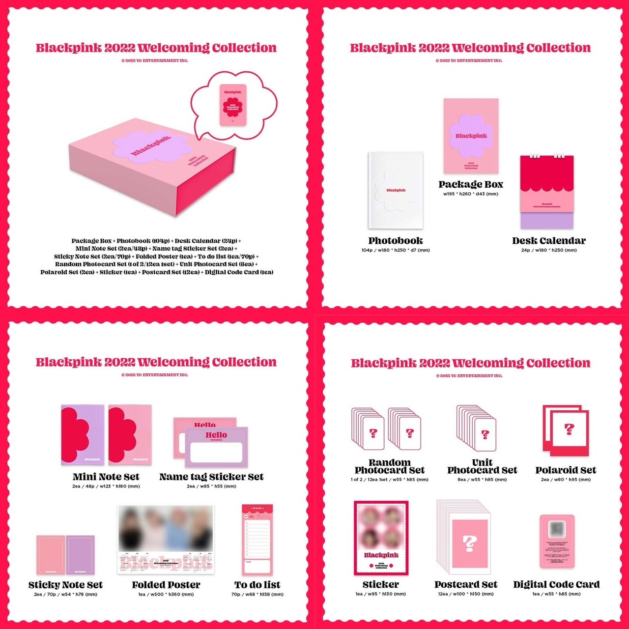 #BLACKPINK 2022 WELCOMING COLLECTION Digital Code