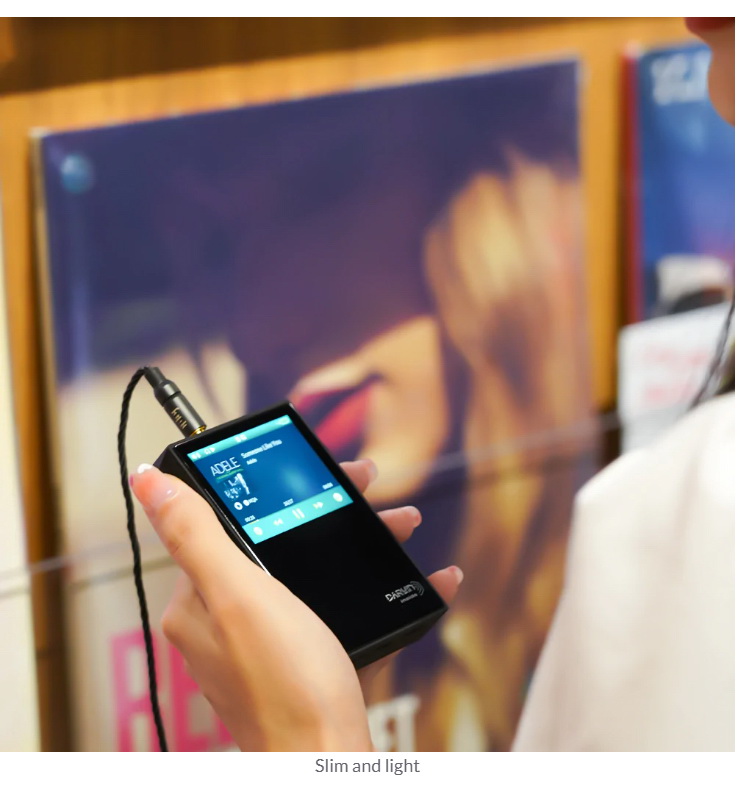 Hiby RS2 เครื่องเล่นเพลงพกพา PureAudio พร้อมสถาปัตยกรรมเสียงดาร์วิน