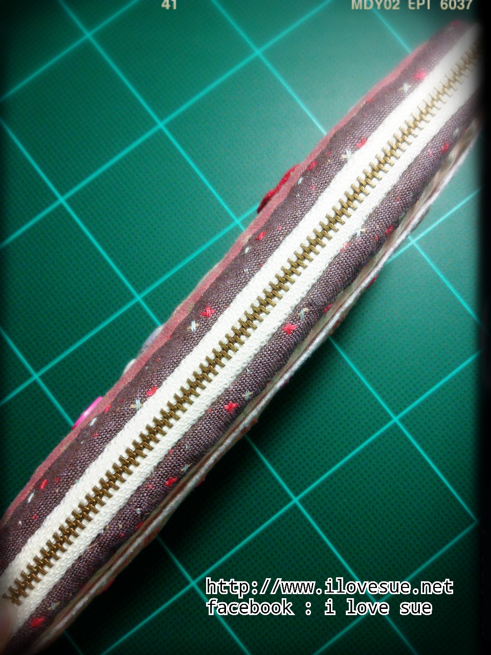 กระเป๋าใบยาว ผ้าทอญี่ปุ่น เทคนิค applique - สั่งทำ