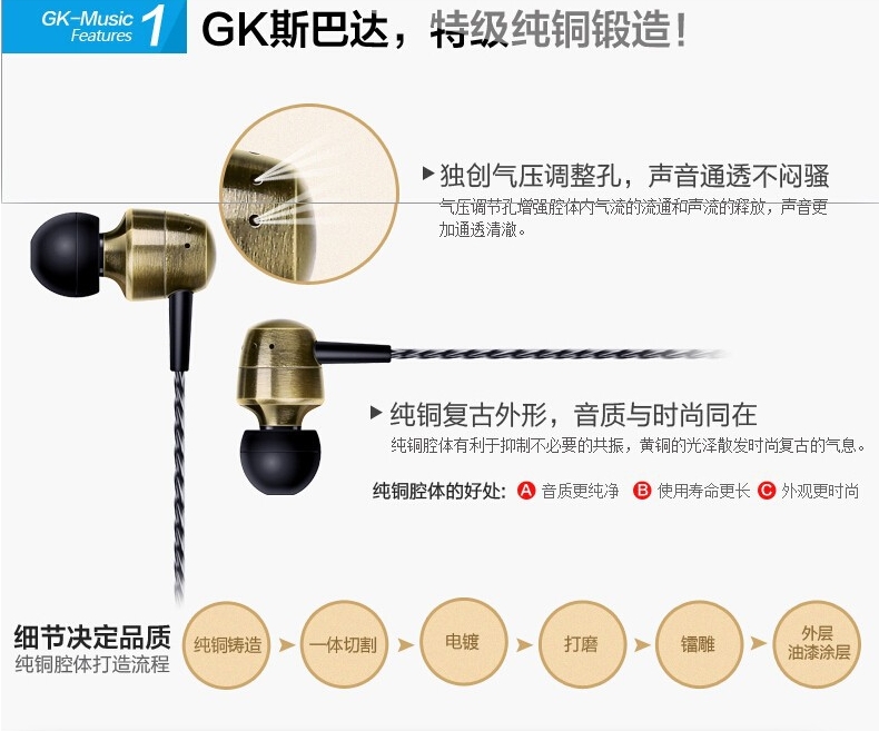 ขาย หูฟัง Knowledge Zenith GR (KZ GR) หูฟังบอดี้ทองเหลือง ถอดเปลี่ยน Filter เปลี่ยนบุคลิกเสียงได้ สุดยอดหูฟัง