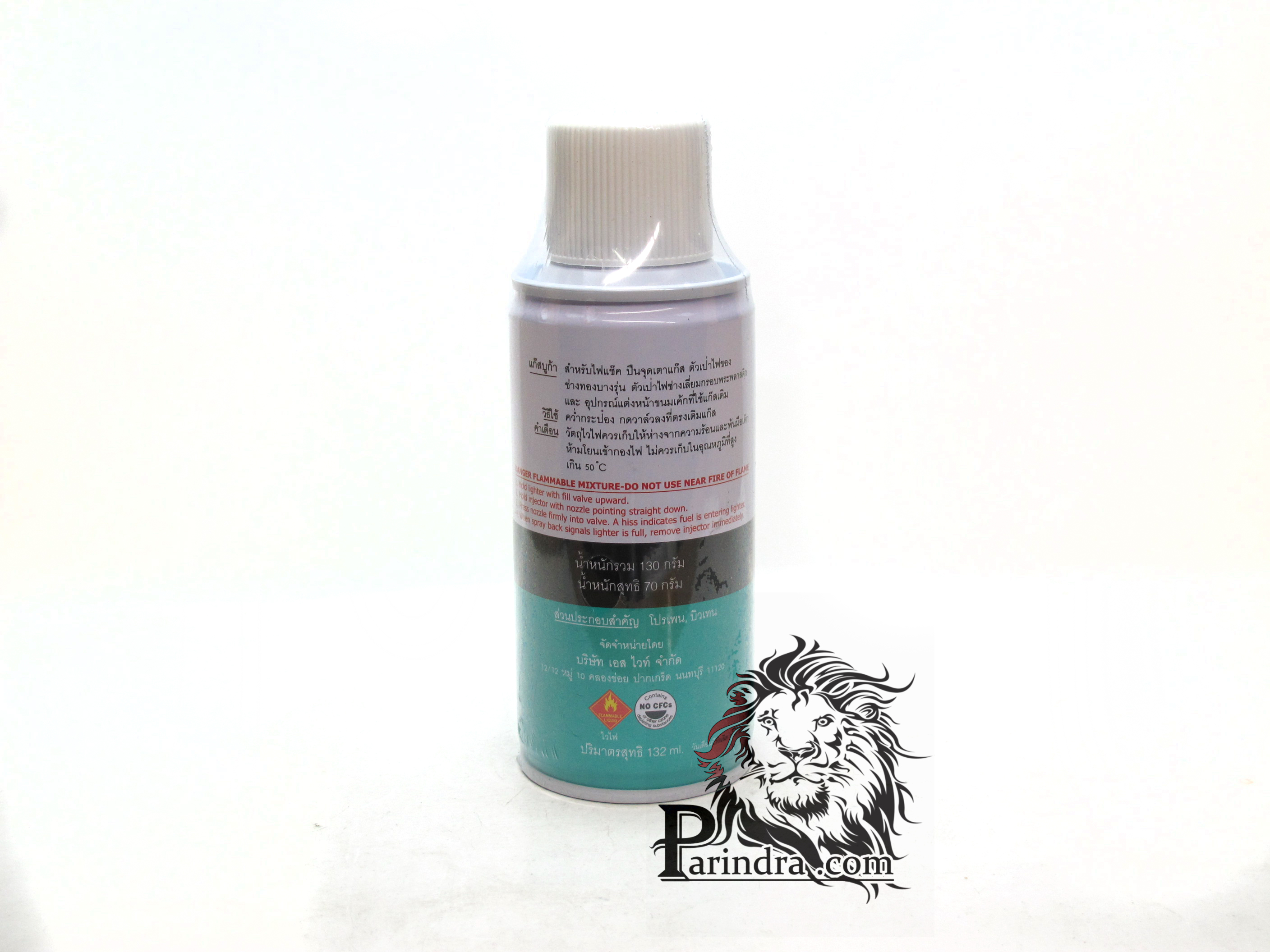 แก๊สกระป๋อง แก๊สเติมไฟแช็ค ขนาดบรรจุ 132ml BUGA FLAME GAS refill