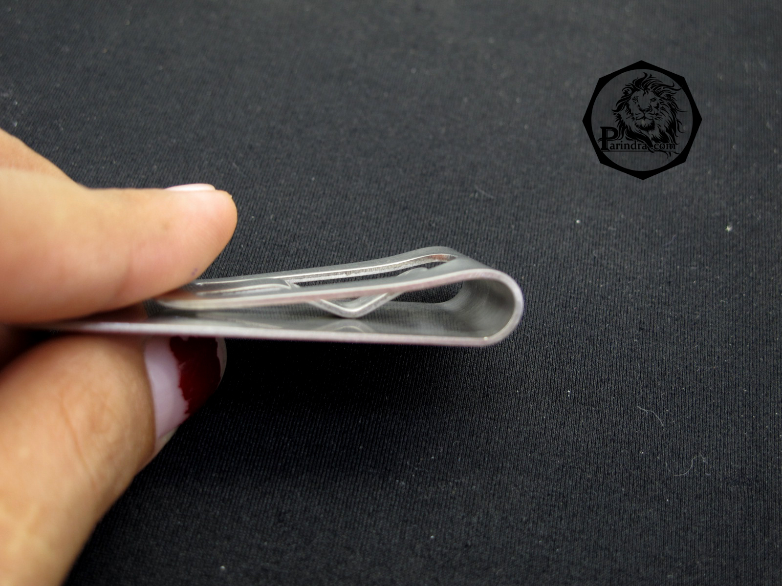 คลิปเหน็บธนบัตรแสตนเลส ลาย Harley Davidson พกพาสวยงามมาก