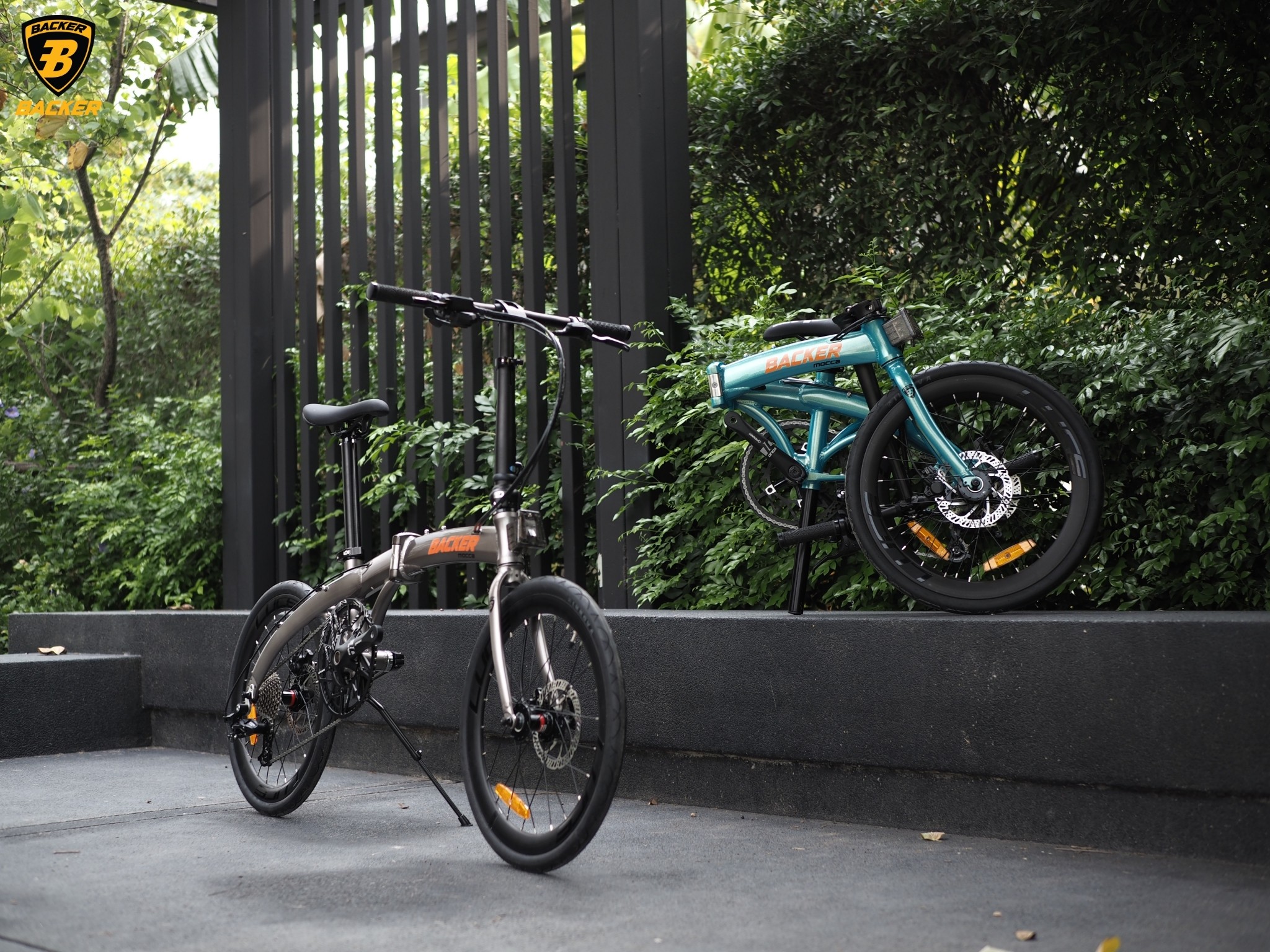 จักรยานพับ BACKER MOCCA เฟรมท้อปอลู เกียร์ SenSah 1*10 สปีด วงล้อ 20 นิ้ว-451 ปี 2021