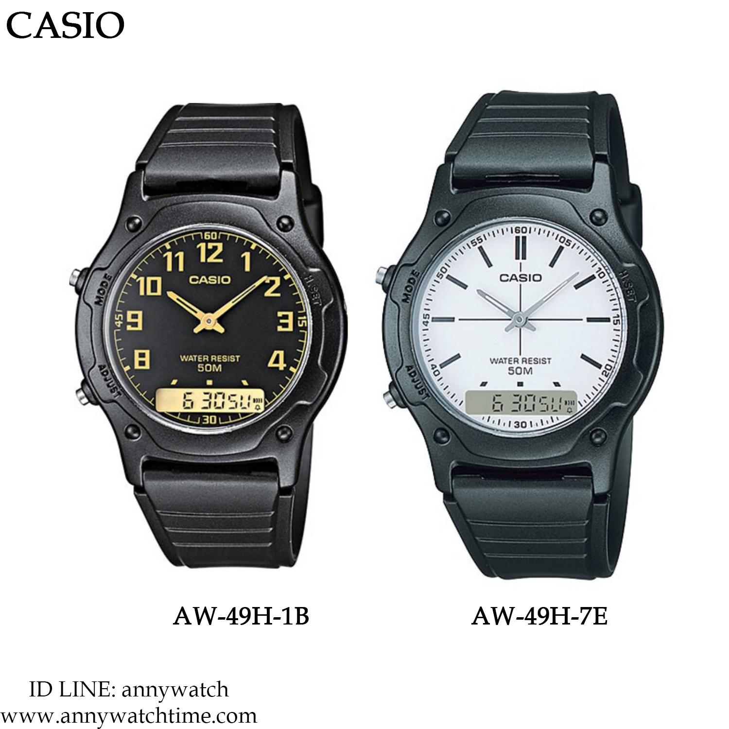 CASIO AW-49H-1B