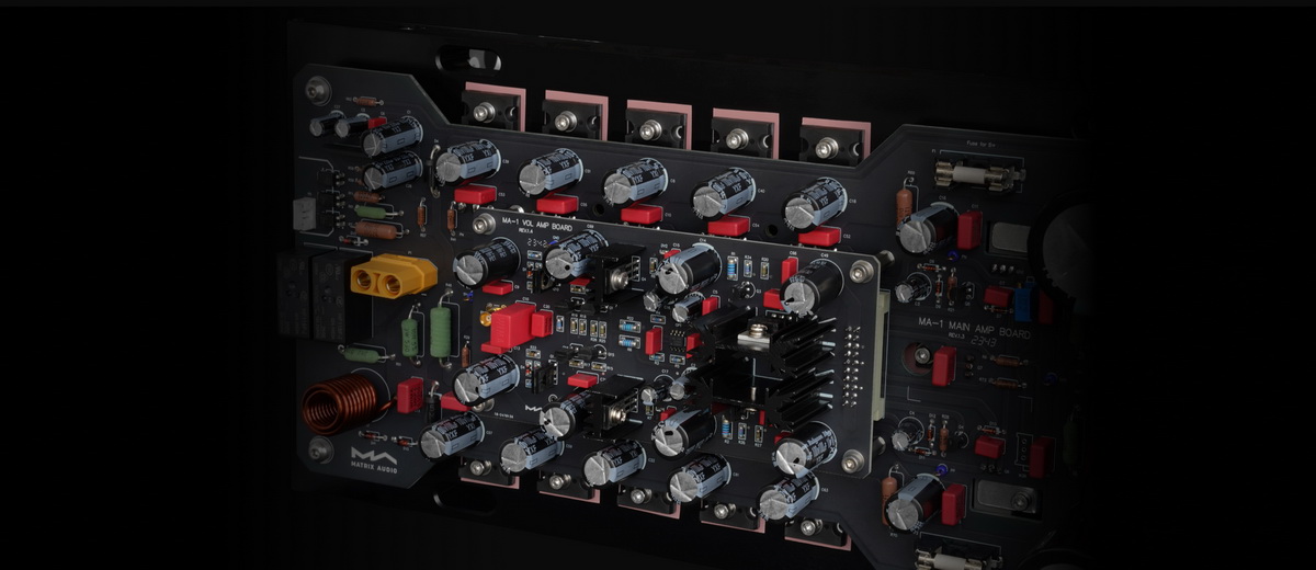 [PreOrder] Matrix AudioMA-1 เพาเวอร์แอมป์ คลาส AB ประสิทธิภาพสูง ประกันศูนย์ไทย