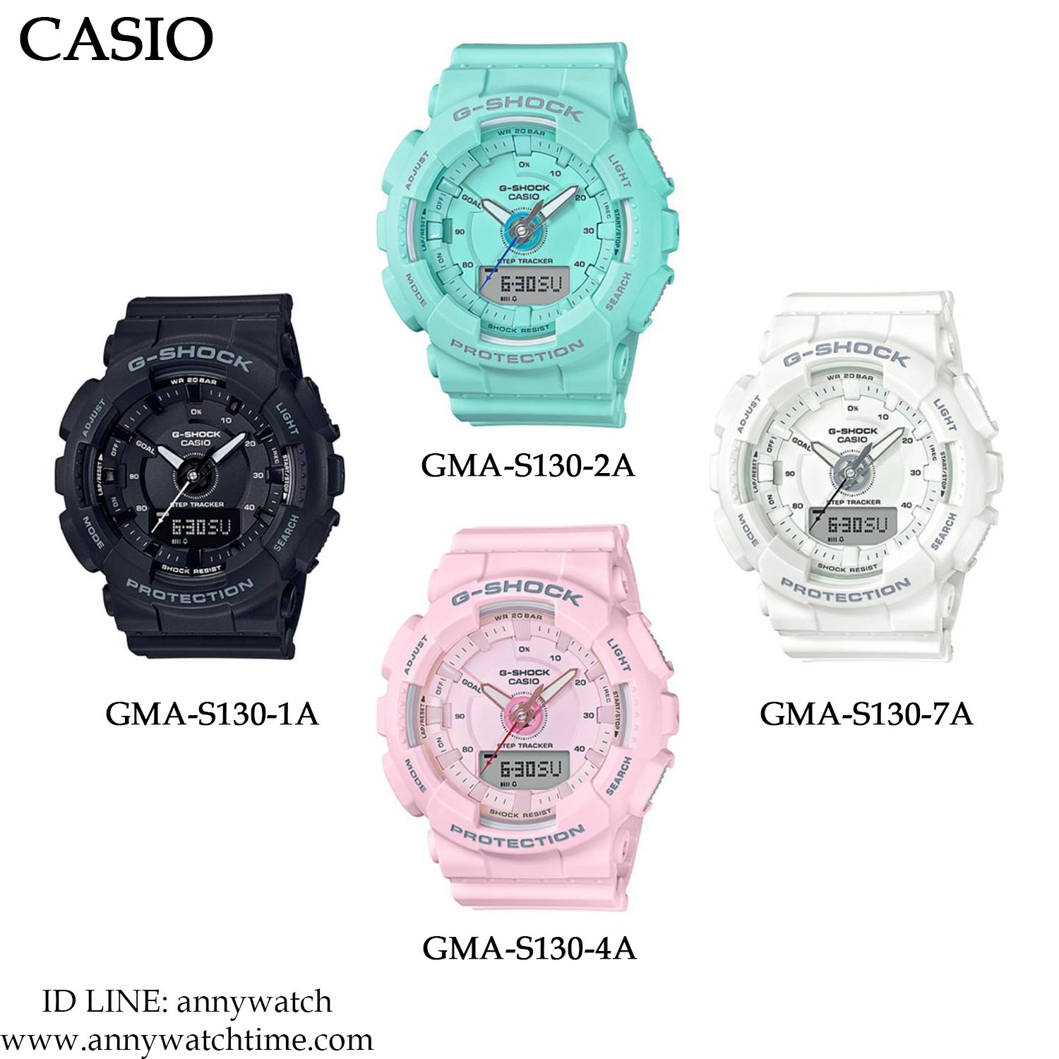 G-SHOCK GMA-S130-7A
