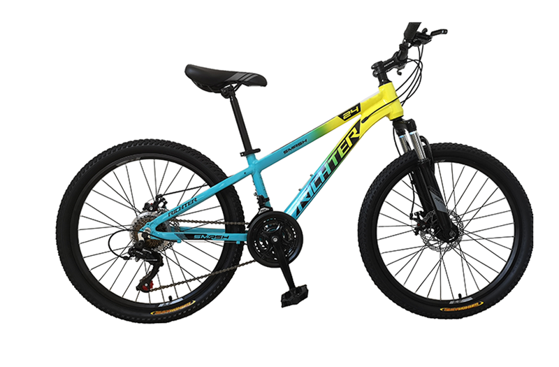 เสือภูเขาเฟรมอลู Richter Bike รุ่น Smash ล้อ 24" เกียร์ 21สปีด เฟรมอลูมินั่ม ซ่อนสาย ปี 2023