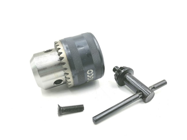 หัวจับดอกสว่าน ขนาด3-16mm. ปากจับ 5/8"หุน รูเกลียว4หุน #KC1601