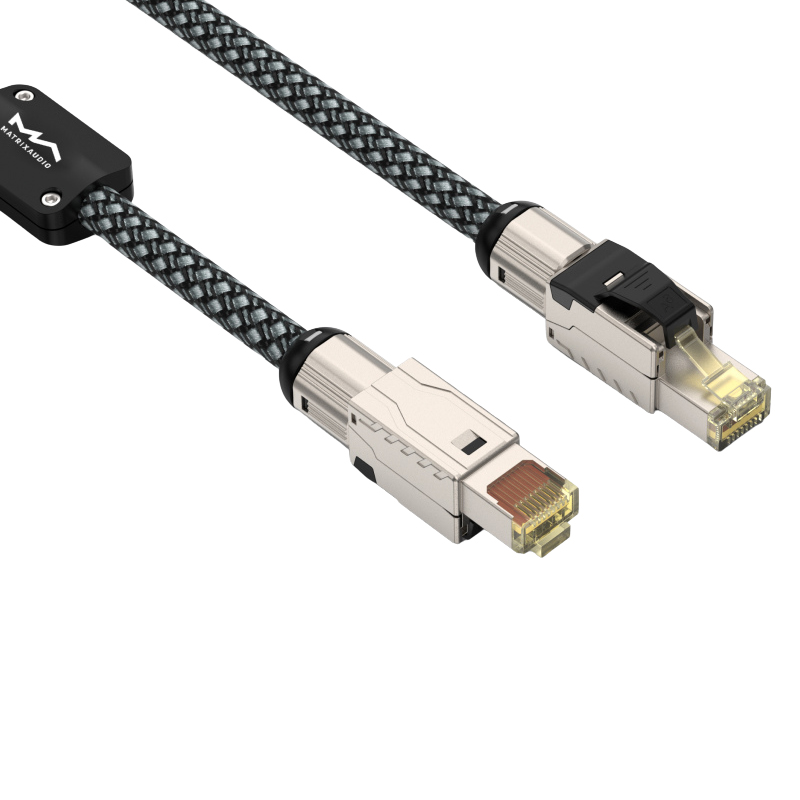 [PreOrder] Matrix Audio สาย LAN CAT6A สายเคเบิลเครือข่ายคุณภาพสูง สำหรับเครื่องเสียง เราเตอร์ ประกันศูนย์ไทย