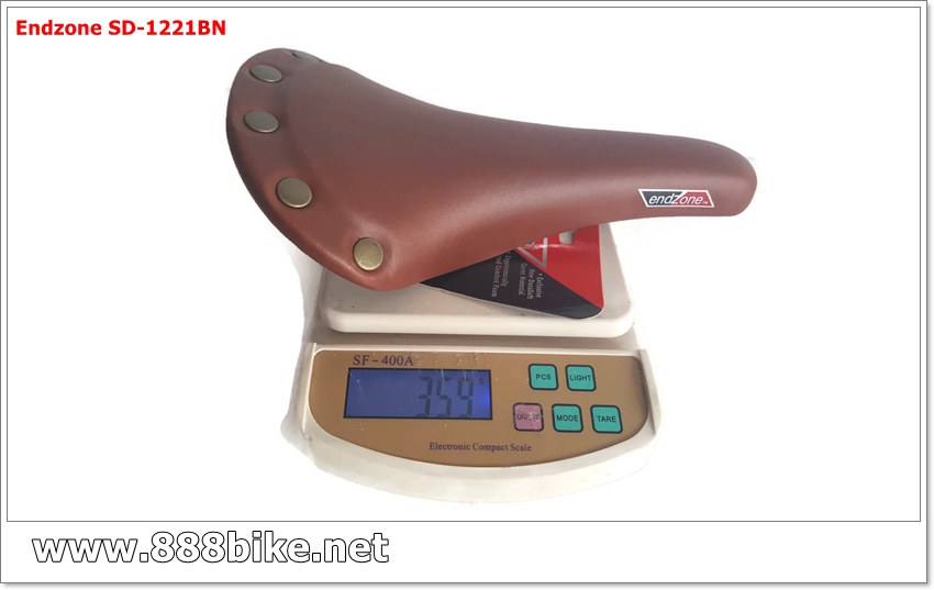 เบาะหนัง สไตล์วิลเทจ ENDZONE FIXIE ROAD SADDLE รุ่น SD-1221