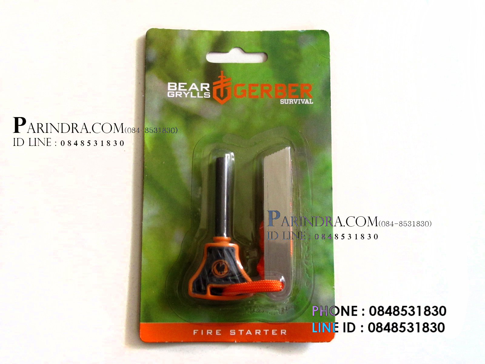 ที่จุดไฟ GERBER Fire Starter แบบเซรามิก พกพาง่ายน้ำหนักเบา